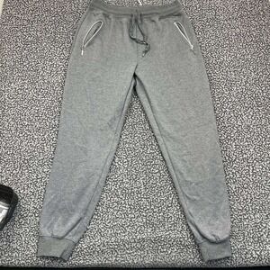 Rqqba‎ Fashion Jogger Pants Men Extra Large Gray Drawstring Adult Pocket XL
